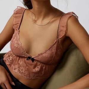 Urban Outfitters Lace bow Bralette top